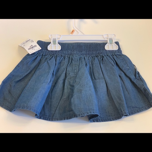 Oshkosh Toddler girls skort chambray super cute - Picture 7 of 7